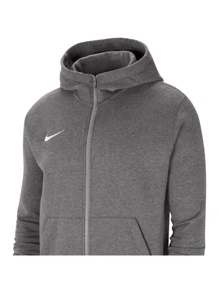 Mikina s kapucňou Nike sivá