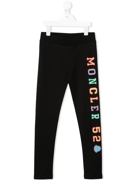 Legginsy dziecięce Moncler Enfant czarne