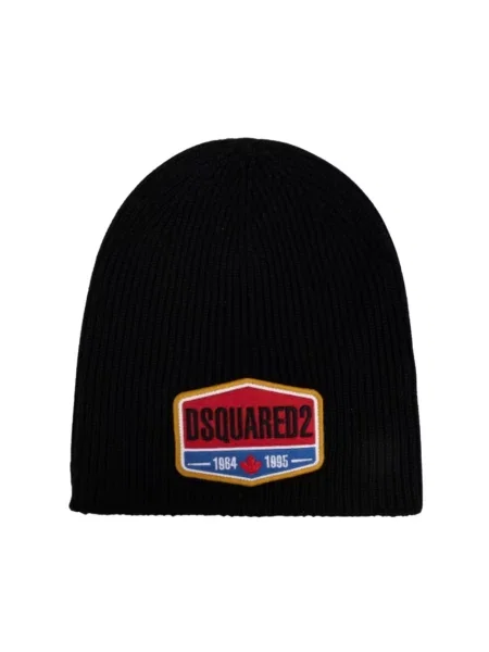 Czapka Dsquared2 czarna