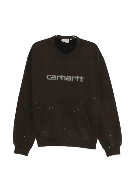 Hanorac Carhartt Wip cu imagine maro