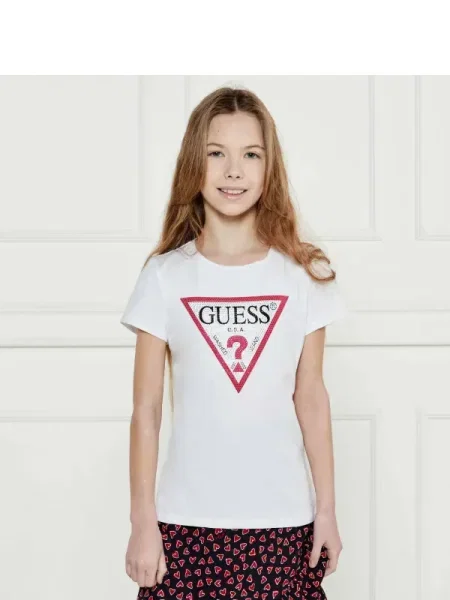 Guess Póló Regular Fit fehér
