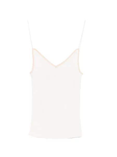 Maiou N°21 tricotate alb