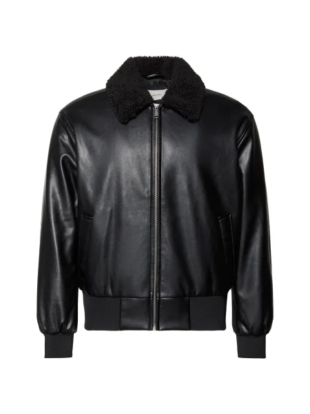 Calvin Klein Jeans Geacă de primăvară-toamnă negru