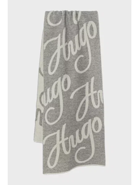 Шарф Hugo сірий