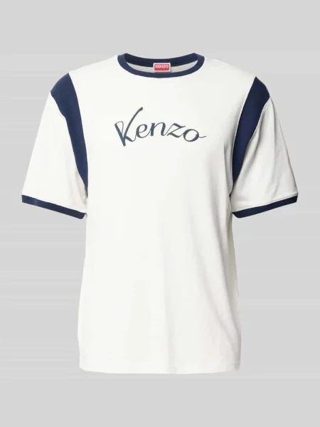 T-shirt o kroju regular fit z bawełny Kenzo