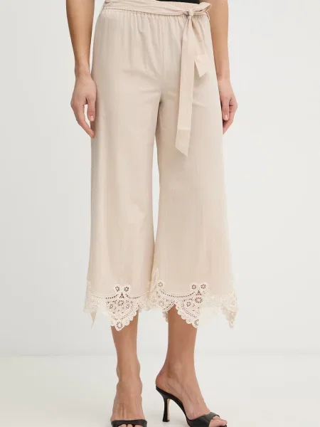 Twinset pantaloni de damă din bej