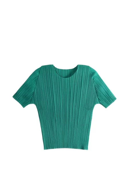 Top Pleats Please Issey Miyake verde