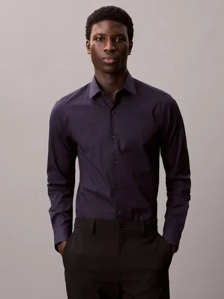 Calvin Klein Srajca ESNTL marine modra