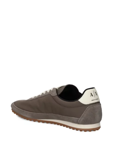 Sneakerși Armani Exchange cu autograf