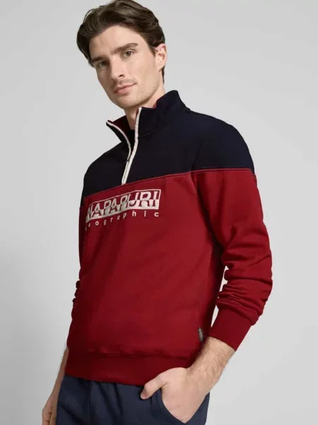 Bluza Napapijri B-Saturnia HZ tibetan red czerwona