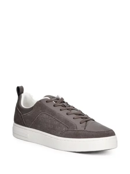 Sneakerși Armani Exchange cu imagine maro