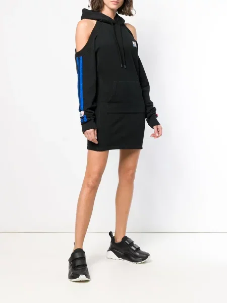 Rochie County Of Milan cu imagine negru