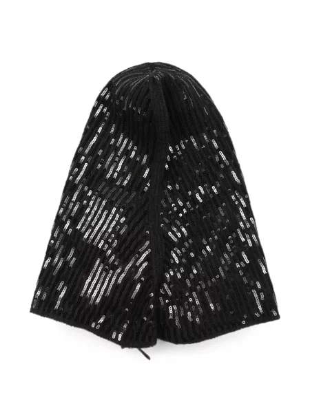 Căciulă Pinko cu paiete negru