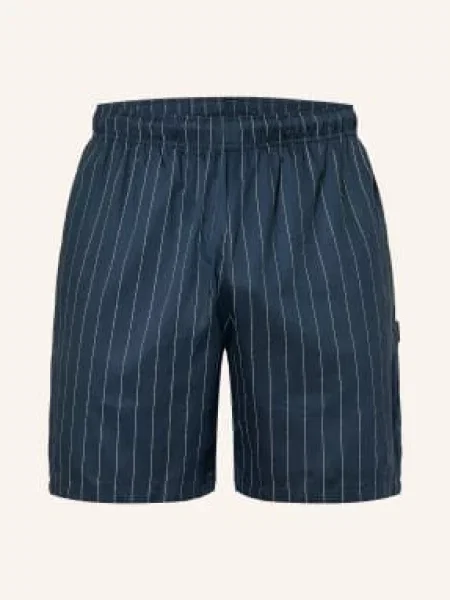 Calvin Klein Šortky tmavě modrá bílá