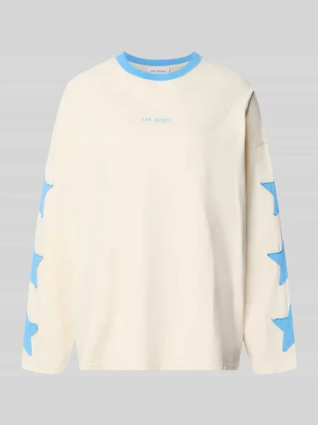 Longsleeve z nadrukiem logo model Venetia' Oh April biała