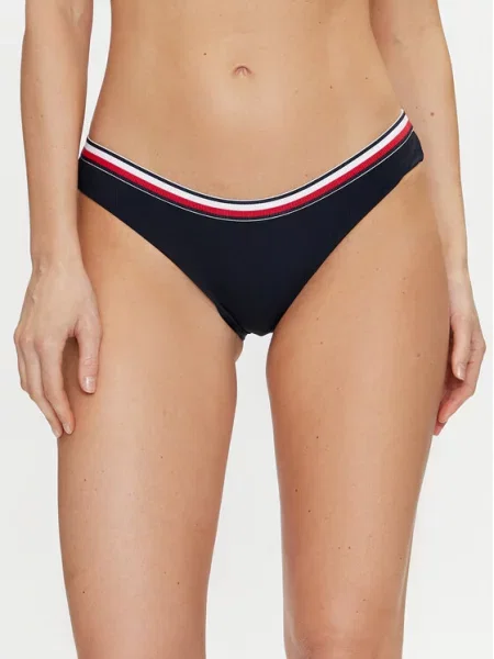 Tommy Hilfiger Dół od bikini granatowy