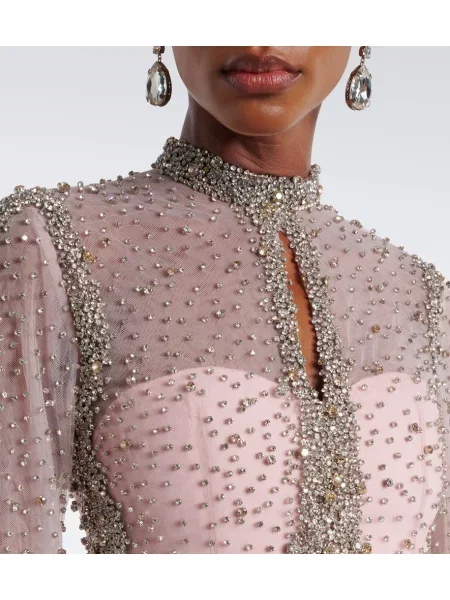Rochie Costarellos din tul roz