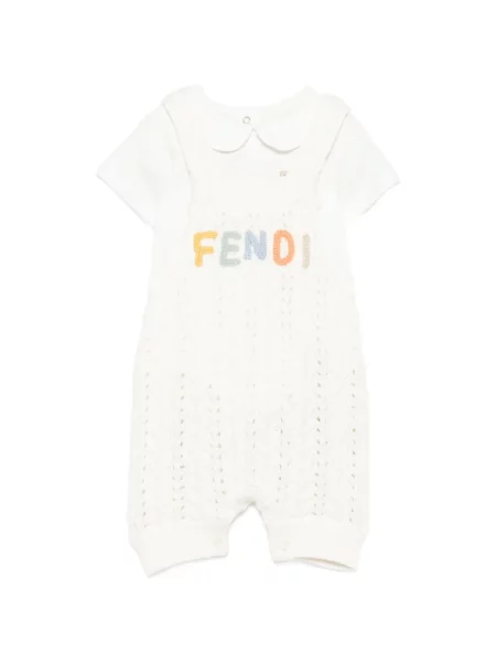 Komplet dresowy dziecięcy Fendi biały