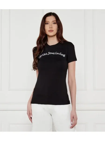 Versace Jeans Couture Tricou | negru