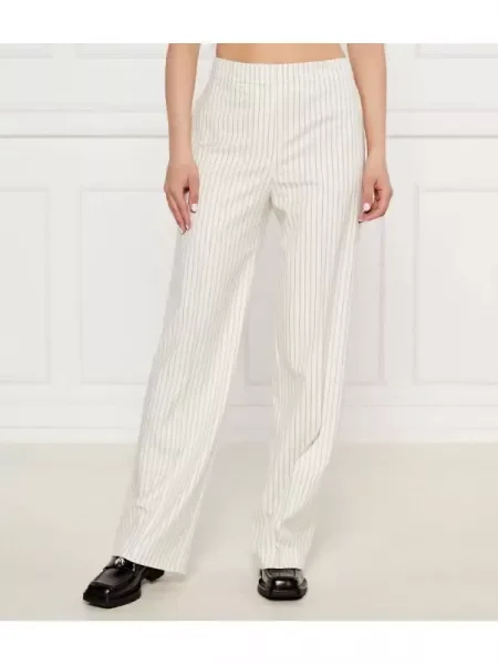 HUGO Pantaloni Hambali alb