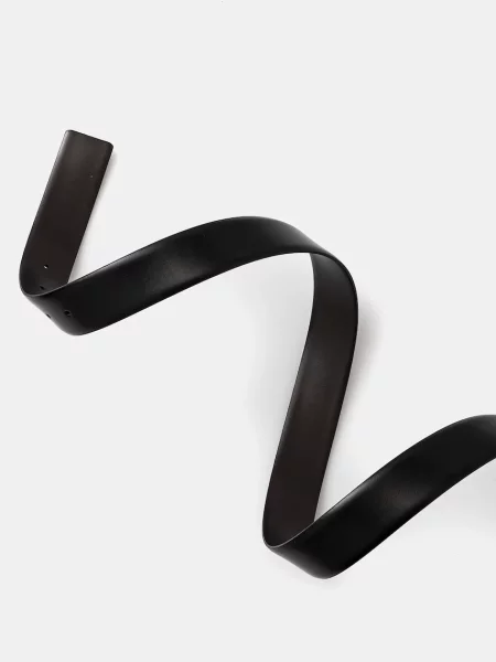 Oboustranný kožený pásek Calvin Klein pánský černá