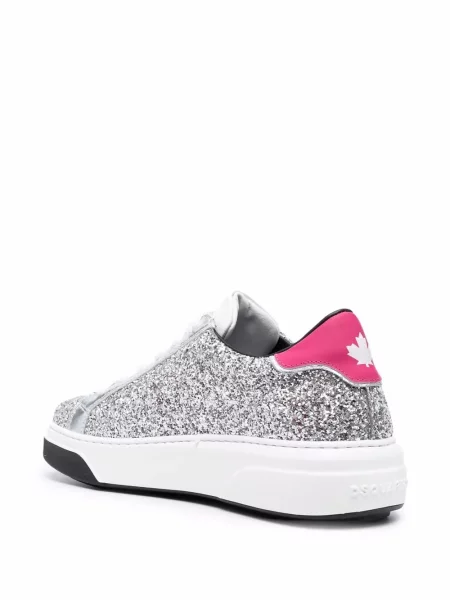Tenisky Dsquared2 stříbrné