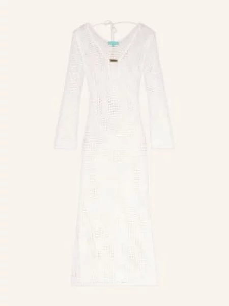Melissa Odabash Sukienka Plażowa Casey Z Wycięciem weiss
