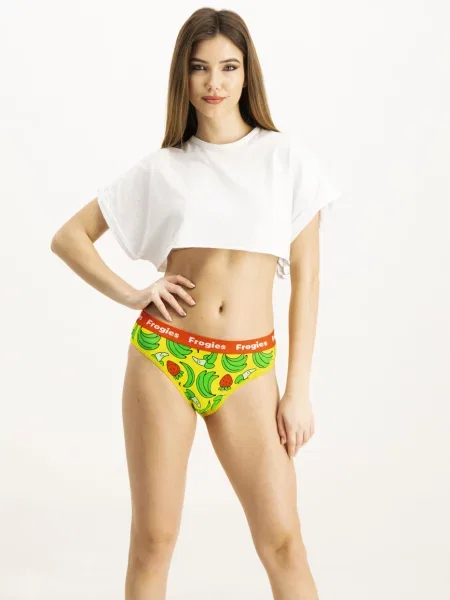 Hlačke Frogies bela