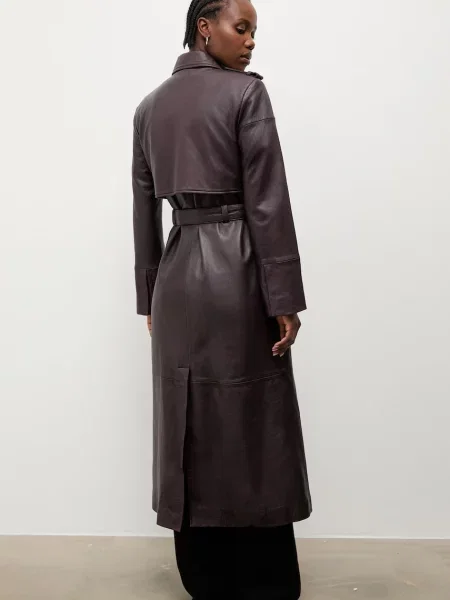 Кожаный тренч Answear.lab