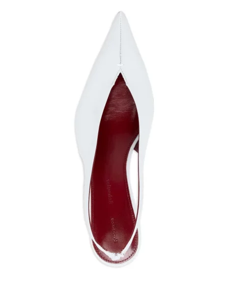 Pantofi cu toc Proenza Schouler din piele alb