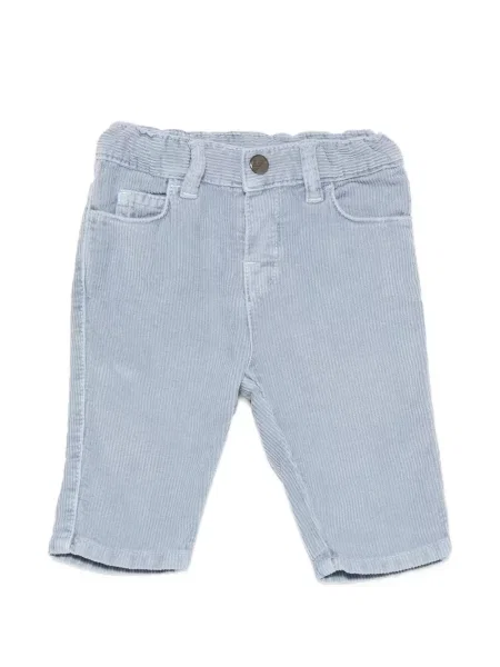 Spodnie dziecięce Emporio Armani niebieskie