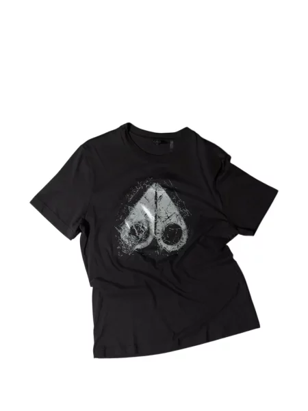 Tricou Moose Knuckles cu imagine negru