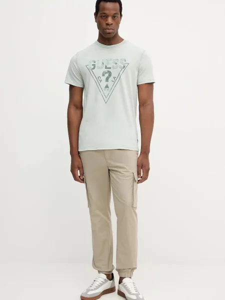 Футболка Guess зеленая