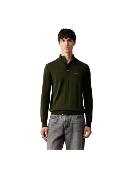 Sweter Aeronautica Militare zielony