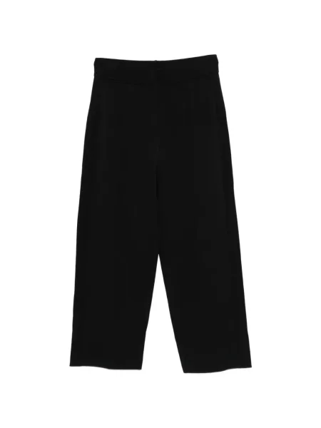 Pantaloni Marina Rinaldi tricotate negru