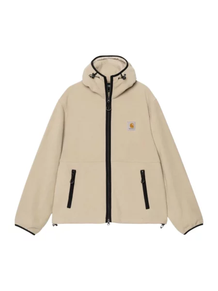 Kurtka Carhartt Wip z futerkiem beżowa