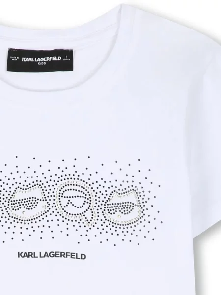 Karl Lagerfeld футболка дитяча з бавовною