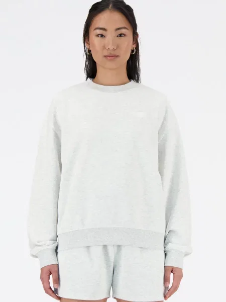 Махрова спортивна кофта New Balance сіра