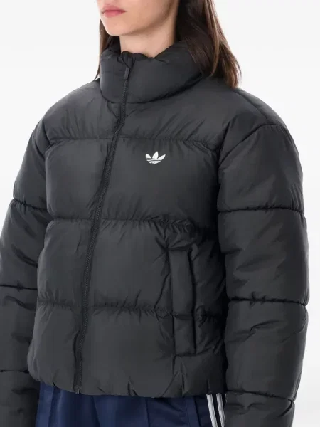 Hanorac Adidas plasă cu autograf cu dungi negru