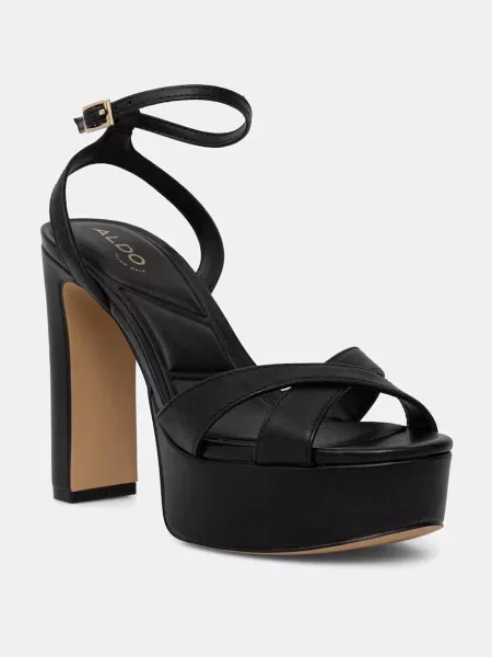 Aldo sandale cu din piele ROSINE negru