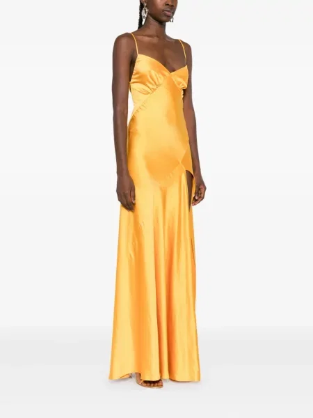 Rochie maxi Roserry de costum galben