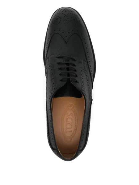 Pantofi derby Tod's din piele negru
