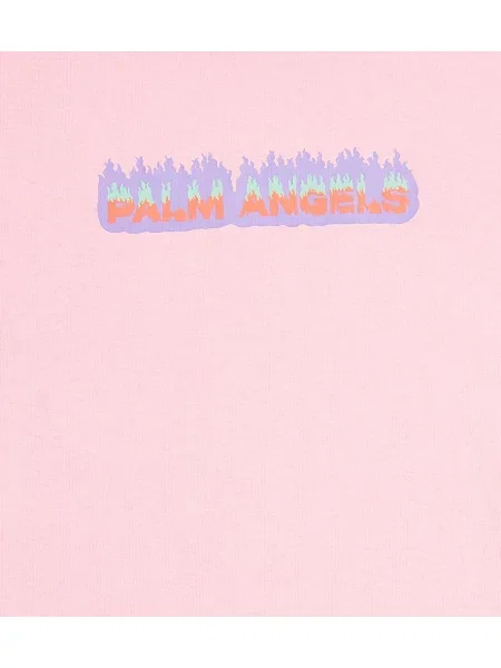 Μπλούζα Palm Angels ροζ