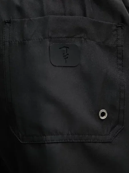 Slip de baie Trussardi cu imagine cu cordon negru