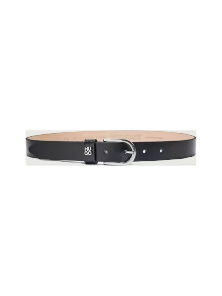HUGO De piele curea negru