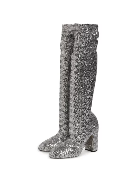 Botine Dolce & Gabbana cu paiete