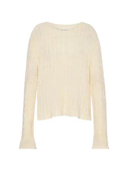 Cardigan Maison Margiela tricotate alb