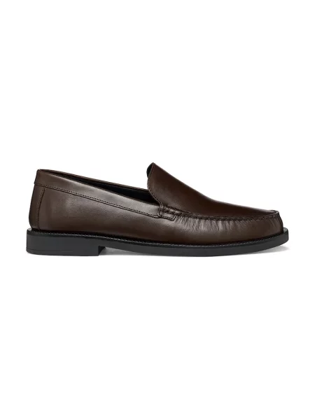 Geox mocasini pentru bărbați din piele U RECANATI maro
