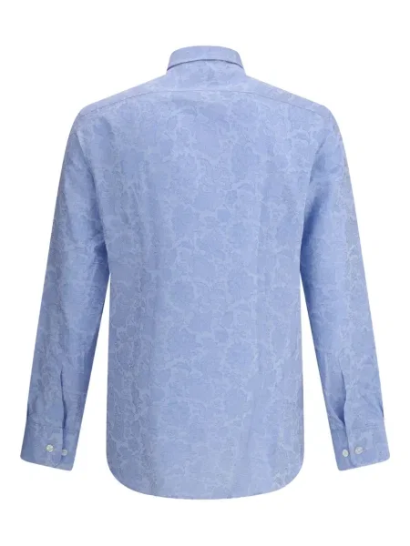 Πουκάμισο Etro με σχέδιο paisley μπλε