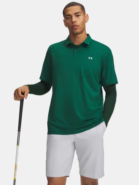 Polo majica Under Armour siva